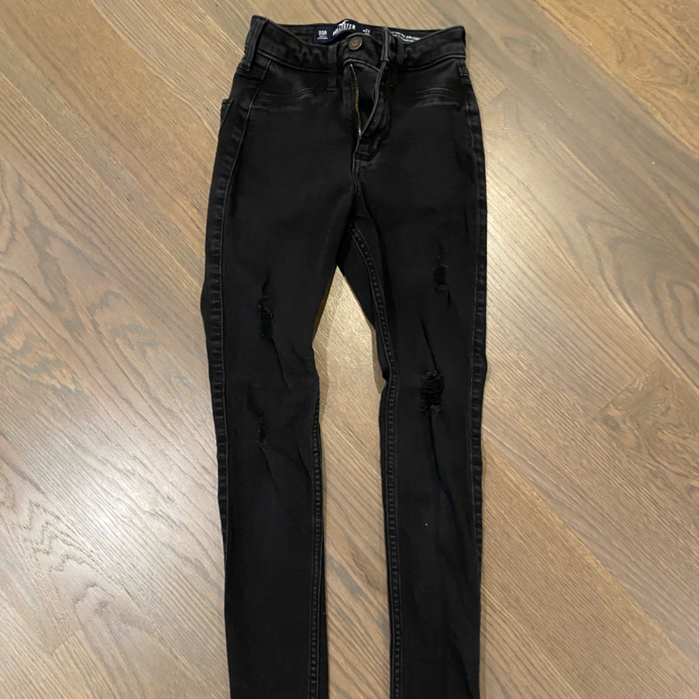 Holister Curvy Black Skinny Jeans